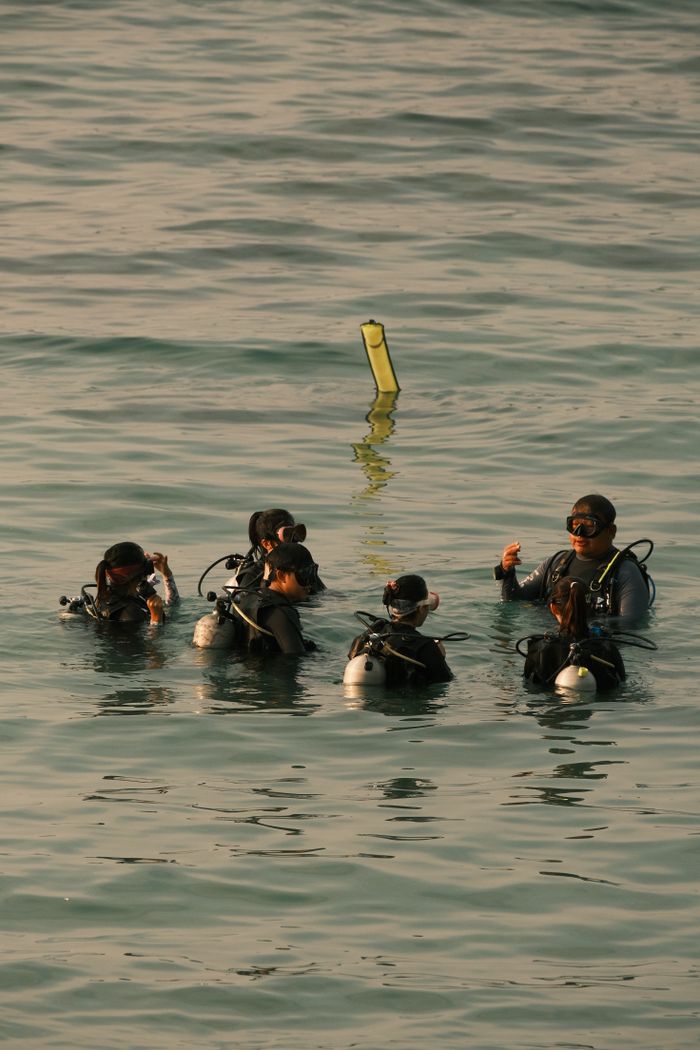Bautizo de buceo – Oceanos Diving Center